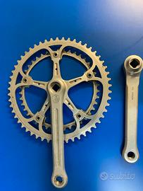 Guarnitura Campagnolo vintage doppia 52 42 pedivel