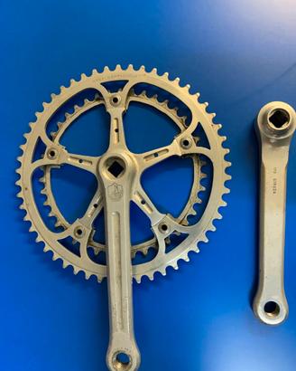 Guarnitura Campagnolo vintage doppia 52 42 pedivel