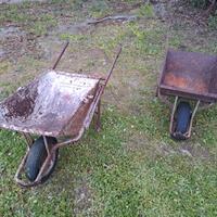 2 Cariole da muratore usate