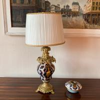 Maestosa e imperiale lampada Meissen