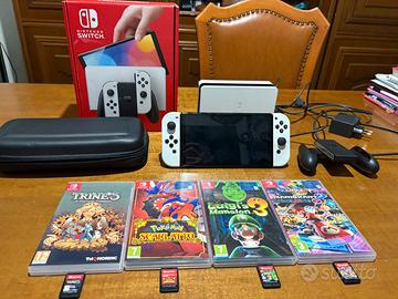 Nintendo Switch Oled+Giochi+Accessori