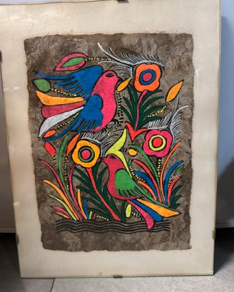 Dipinto su sughero vintage 30x40