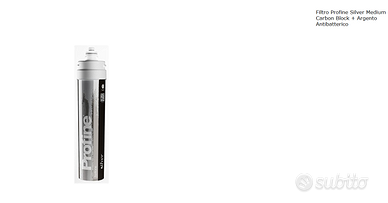 Filtro Profine Silver Medium Carbon Block + Argent