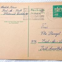 Cartolina d'epoca D.D.R. (Germania dell'Est) 1981