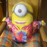 Peluche Minion Hippie 60cm Nuovo con cartellino