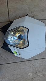 mascherina ufo ktm exc 2008-2011 bianca