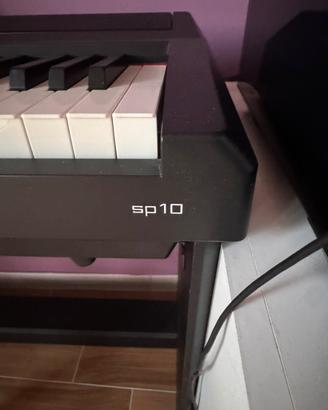 Tastiera roland fp 10 con supporto