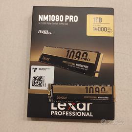 Lexar NM1090 PRO SSD 1TB NVMe PCIe Gen5x4 NUOVA