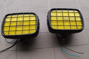 Coppia fari fendinebbia Cibié gialli vintage