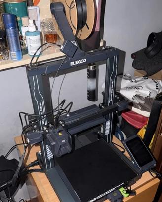 elegoo neptune 4 +computer+ filamento ABS nuovo