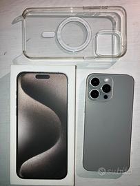 IPhone 15 Pro Max 256GB - Titanio Naturale