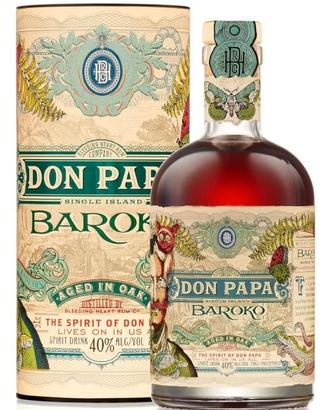 Acquavite Distillato di melassa Baroko rum