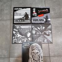 Lotto 5 LP NUOVI  punk hardcore italiano