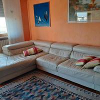 DIVANO PELLE/TRASPORTO GRATUITO 