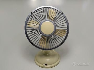 Ventilatore portatile vintage 15 cm