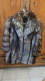 Pelliccia di Volpe Argentata taglia M