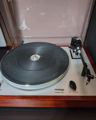 Giradischi Thorens TD166 MK2 con testina Stanton