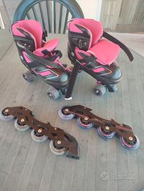 pattini trasformabile