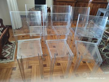 6 sedie Kartell