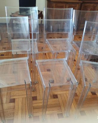 6 sedie Kartell