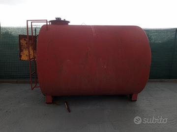 Serbatoio gasolio 6000 litri senza certificato 