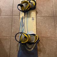 Tavola snow 155 Black Hole + Attacchi