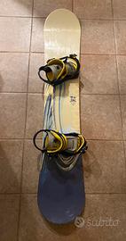 Tavola snow 155 Black Hole + Attacchi