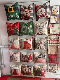 6 Cuscini Natalizi completi di anima