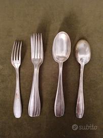 Set di 6 pezzi argento placcato a 84