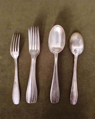 Set di 6 pezzi argento placcato a 84