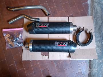 terminali scarico Aprilia Pegaso Strada Factory