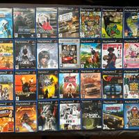 Lotto Giochi PlayStation 2 Completi + memory card