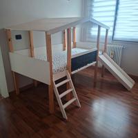 letto con scivolo x bambini