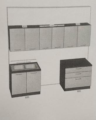 CUCINA NUOVA "NEW SMART" IMBALLATA