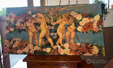 Quadro olio su tela