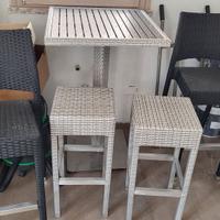 Tavolino e sedie esterno