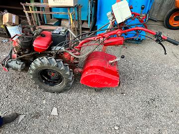 Motocoltivatore nibbi con fresa e aratro 13 cv