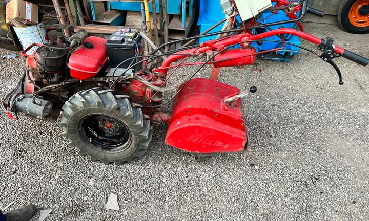 Motocoltivatore nibbi con fresa e aratro 13 cv