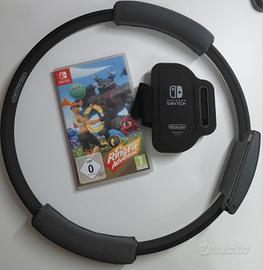 Ring Fit device+Ring fit adventure