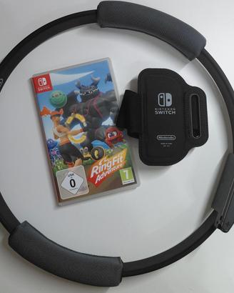 Ring Fit device+Ring fit adventure