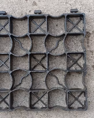 GRIGLIA STABILIZZANTE DRENANTE MODULARE PLASTICA