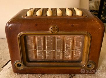 collezionismo vintage  radio in legno