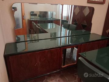 Stanza da pranzo anni 50/60 completa