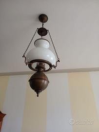 Lampadario vintage anni 50