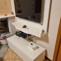 Mobile TV sala televisore con Led posteriori