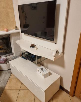 Mobile TV sala televisore con Led posteriori