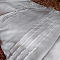 Tende color bianco  vintage h.m.3 x L.cm78