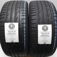 2 GOMME 225 40 18 BRIDGESTONE A52216