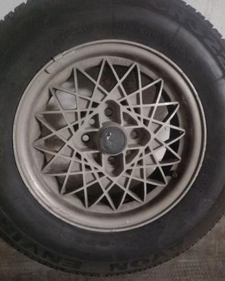 Cerchi e gomme Mercedes BMW E30 E21