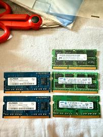 Ram ddr3 sodimm per notebook da 2gb